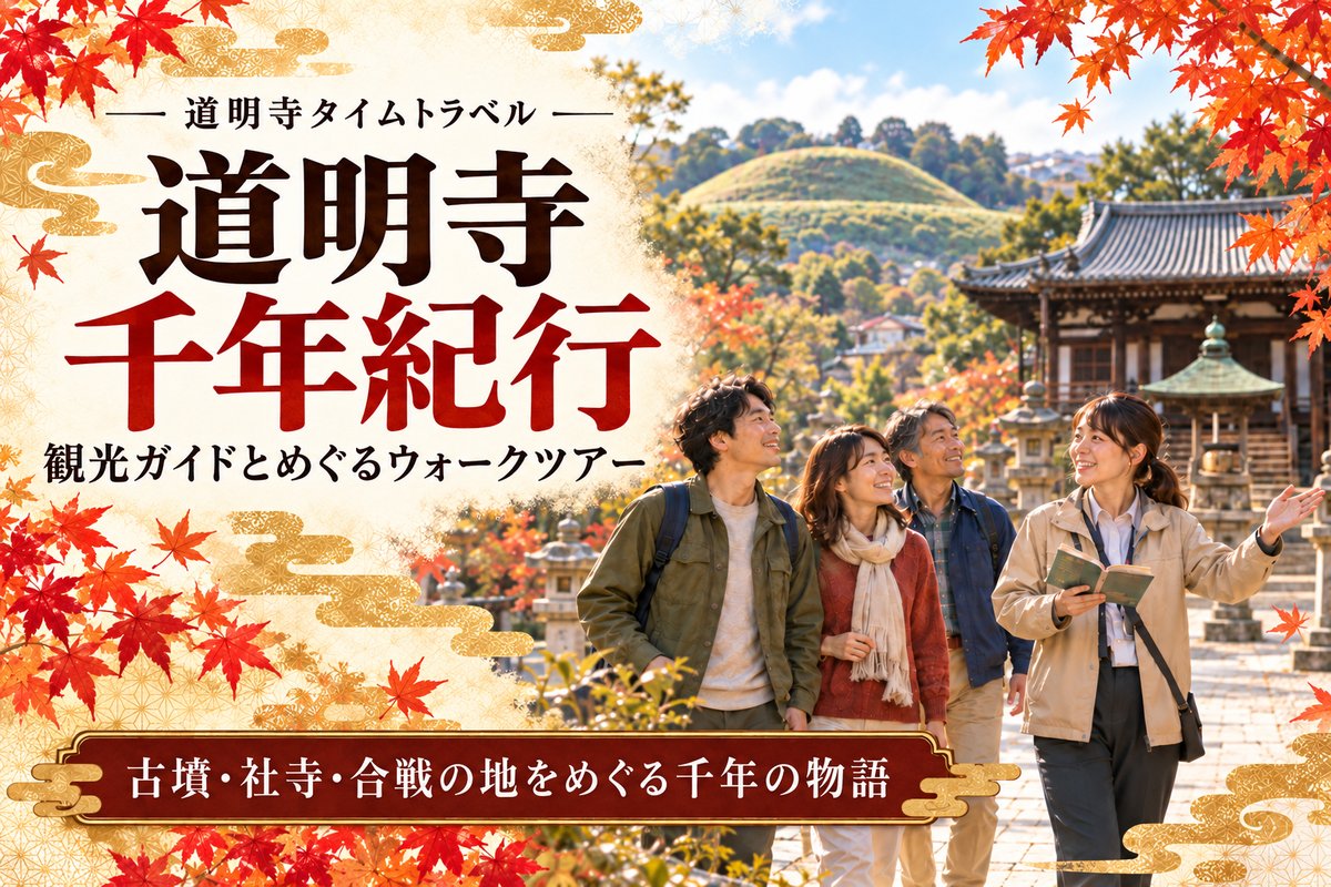 道明寺千年紀行ガイドツアー